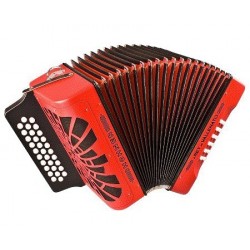 Acordeon de Botones Hohner Rey del...