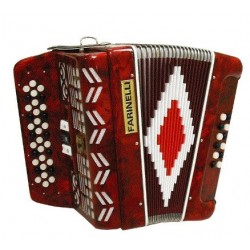 Acordeon Diatonico Farinelli Fa con 34...