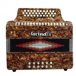 Acordeon Diatonico Farinelli Sol con 31...