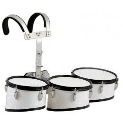 Multitenor 3 Tambores con Arnes Blanco...