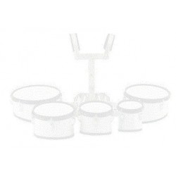 Multitenor 5 Tambores con Arnes Negro...