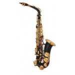 Saxofon Alto Silvertone Mib Negro con...